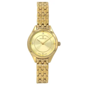 ساعت مچی زنانه ویمبرلی مدل WB-CS320L-M طلایی