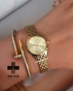 ساعت مچی زنانه ویمبرلی مدل WB-CS320L-M طلایی