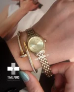 ساعت مچی زنانه ویمبرلی مدل WB-CS320L-M طلایی