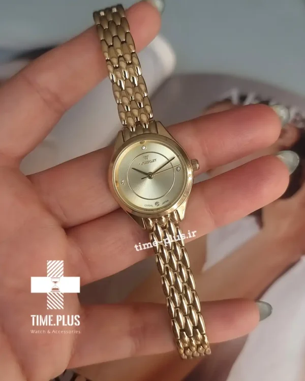 ساعت مچی زنانه ویمبرلی مدل WB-CS320L-M طلایی