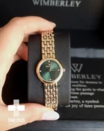 ساعت مچی زنانه ویمبرلی مدل WB-CS328L-I طلایی