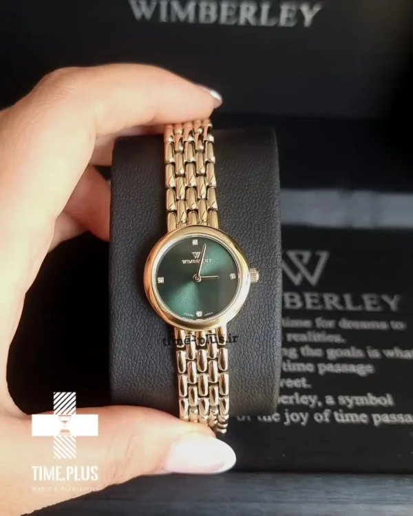 ساعت مچی زنانه ویمبرلی مدل WB-CS328L-I طلایی