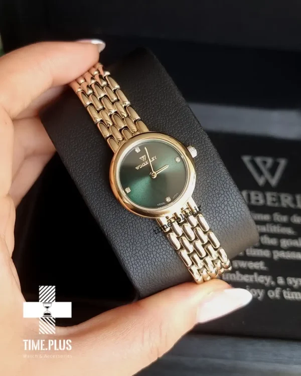 ساعت مچی زنانه ویمبرلی مدل WB-CS328L-I طلایی