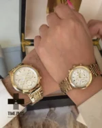 ساعت مچی ست زنانه و مردانه ویمبرلی مدل زنانه: WB-SS116L-M, مردانه: WB-SS116G-M سفید