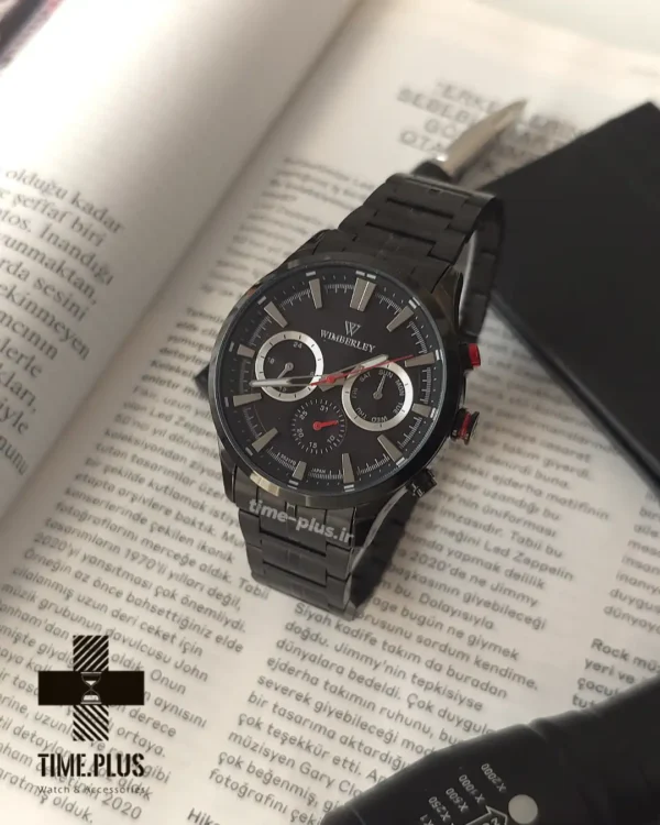 ساعت مچی مردانه ویمبرلی مدل WB-SS217G-N مشکی