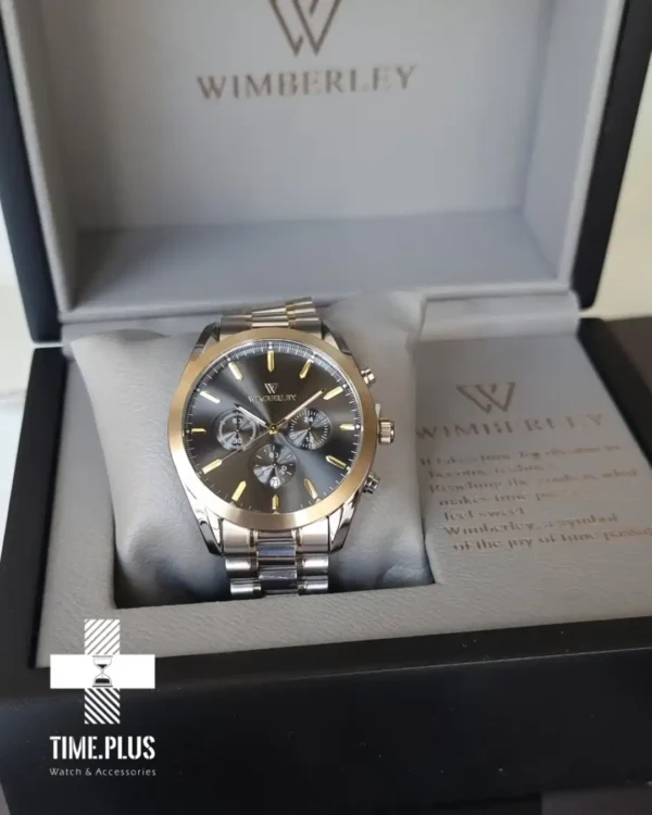 ساعت مچی مردانه ویمبرلی مدل WB-SS211G-P طوسی