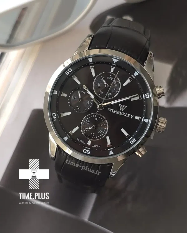 ساعت مچی مردانه ویمبرلی مدل WB-SL322G-A مشکی