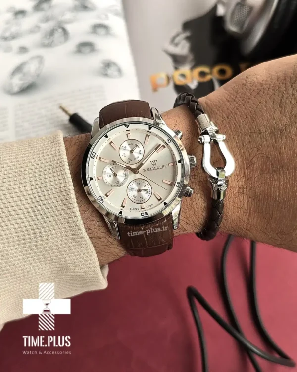 ساعت مچی مردانه ویمبرلی مدل WB-SL322G-H نقره ای