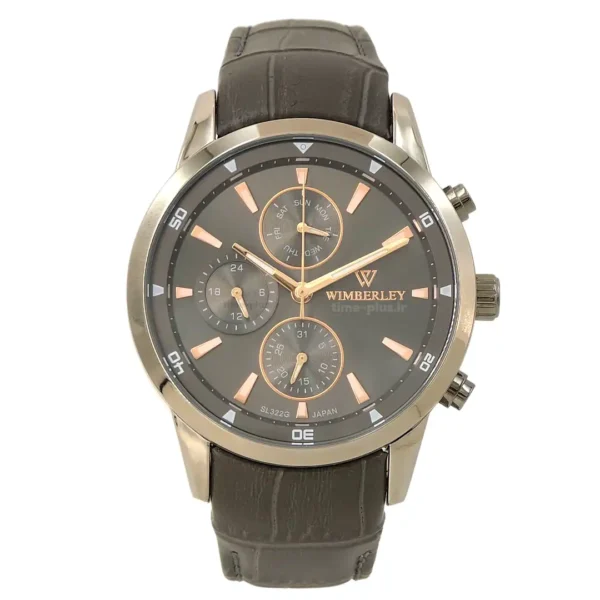 ساعت مچی مردانه ویمبرلی مدل WB-SL322GT طوسی