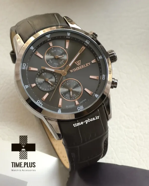 ساعت مچی مردانه ویمبرلی مدل WB-SL322GT طوسی