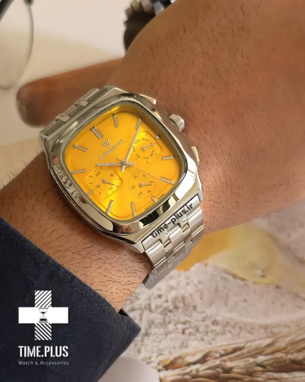 ساعت مچی مردانه ویمبرلی مدل WB-SS331G-G زرد