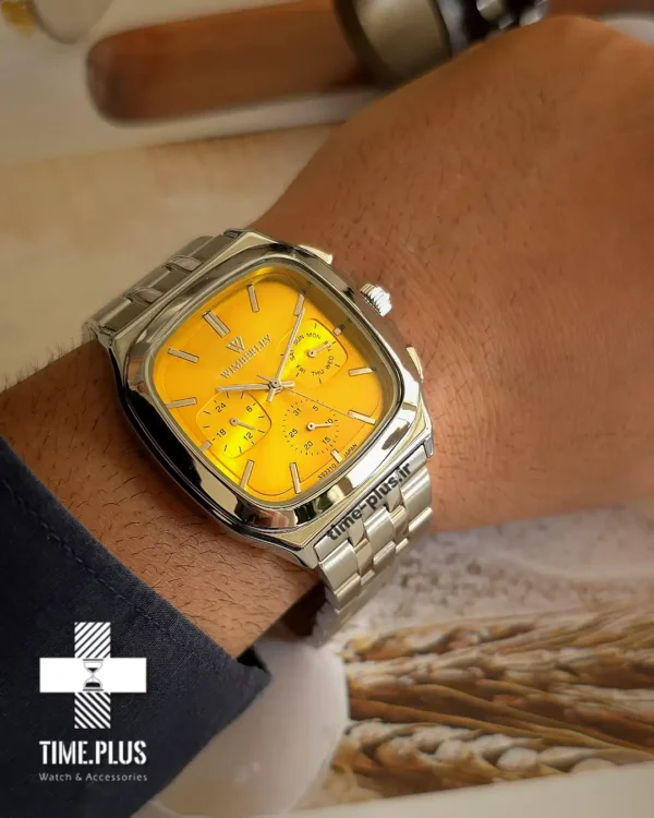 ساعت مچی مردانه ویمبرلی مدل WB-SS331G-G زرد