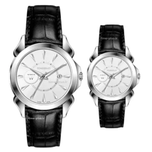 ساعت مچی ست زنانه و مردانه ویمبرلی مدل مدل زنانه: WB-CL232L-A, مدل مردانه: WB-CL232G-A نقره ای