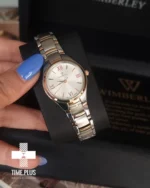 ساعت مچی زنانه ویمبرلی مدل WB-CS213L-T نقره ای و رزگلد