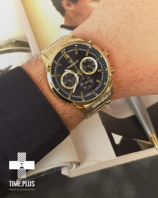 ساعت مچی مردانه ویمبرلی مدل WB-SS217G-H مشکی