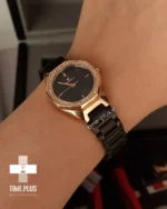 ساعت مچی زنانه ویمبرلی مدل WB-CS222L-L مشکی و رزگلد