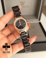 ساعت مچی زنانه ویمبرلی مدل WB-CS222L-L مشکی و رزگلد