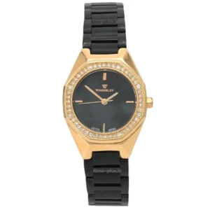 ساعت مچی زنانه ویمبرلی مدل WB-CS222L-L مشکی و رزگلد