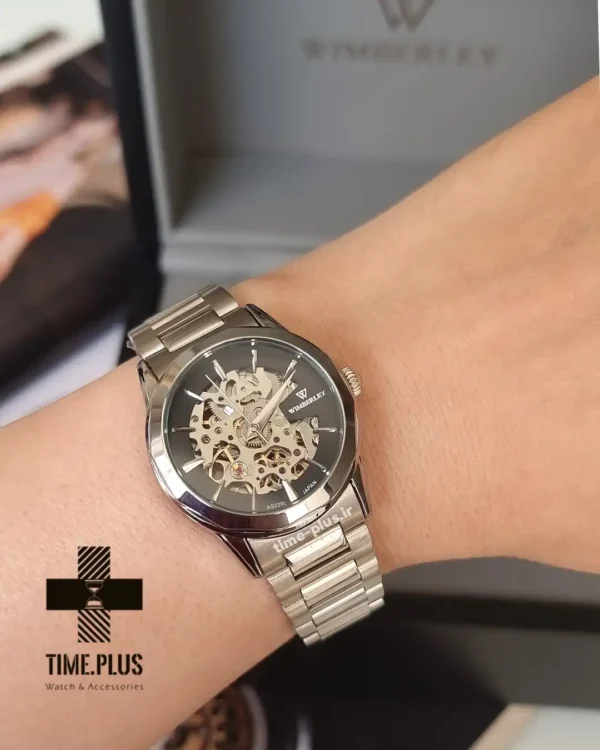 ساعت مچی زنانه ویمبرلی مدل WB-AS220L-B نقره ای