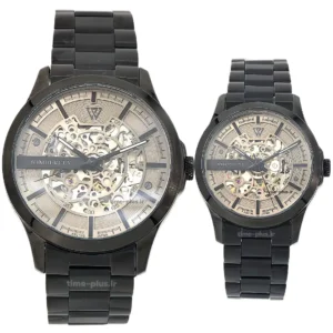 ساعت مچی ست زنانه و مردانه ویمبرلی مدل مدل ساعت زنانه: WB-AS316L-S, مدل ساعت مردانه: WB-AS316G-S طوسی