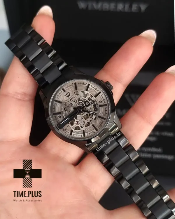 ساعت مچی ست زنانه و مردانه ویمبرلی مدل مدل ساعت زنانه: WB-AS316L-S, مدل ساعت مردانه: WB-AS316G-S طوسی