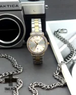 ساعت مچی زنانه سیتی زن مدل زنانه نگین دار سیلور طلایی