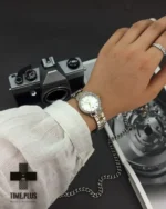 ساعت مچی زنانه سیتی زن مدل زنانه نگین دار سیلور طلایی