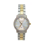 ساعت مچی زنانه سیتی زن مدل زنانه نگین دار سیلور طلایی