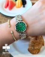 ساعت مچی زنانه سیتی زن مدل تیسوتی تقویم 3 نقره ای طلایی