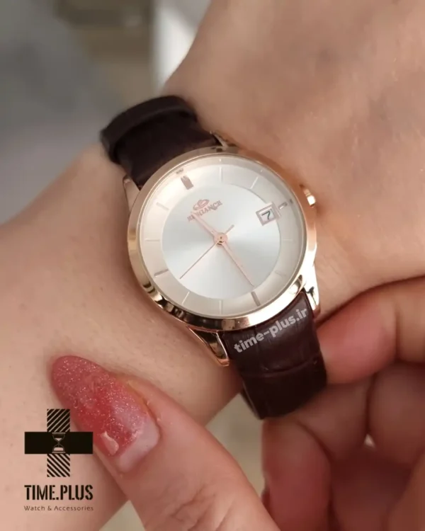 ساعت مچی زنانه الگانس رزگلد