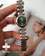 ساعت مچی زنانه الگانس نقره ای رز