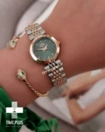 ساعت مچی زنانه الگانس نقره ای رز