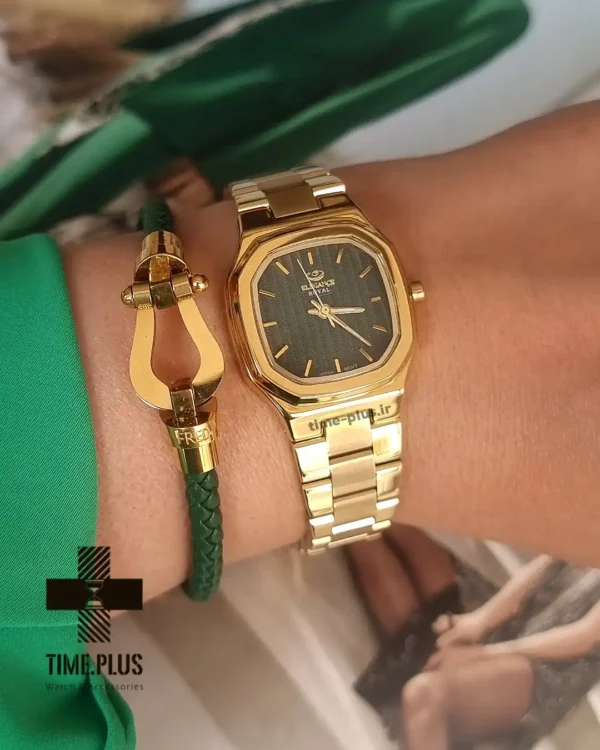 ساعت مچی زنانه الگانس طلایی