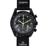 ساعت مچی مردانه امگاسواچ مدل Snoopy مشکی