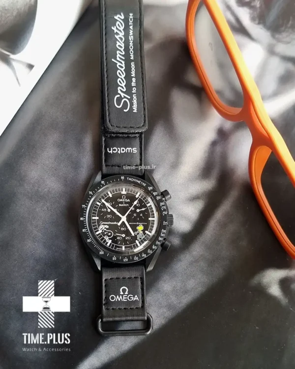 ساعت مچی مردانه امگاسواچ مدل Snoopy مشکی