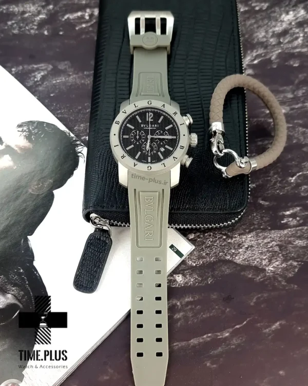 ساعت مچی مردانه بولگاری مشکی