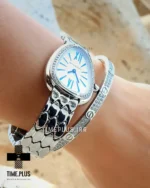 ساعت مچی زنانه بولگاری نقره ای