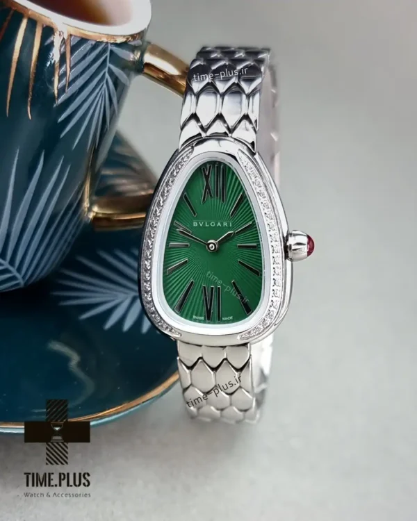 ساعت مچی زنانه بولگاری نقره ای