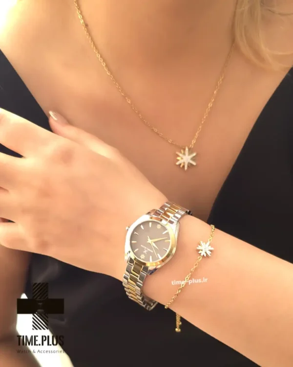 ساعت مچی زنانه دنیل کلین مدل Dk.1.13688-4 نقره ای و طلایی