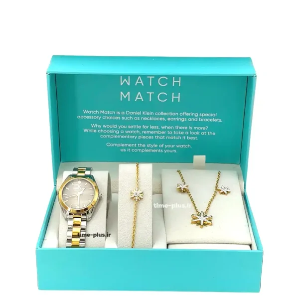 ساعت مچی زنانه دنیل کلین مدل Dk.1.13688-4 نقره ای و طلایی