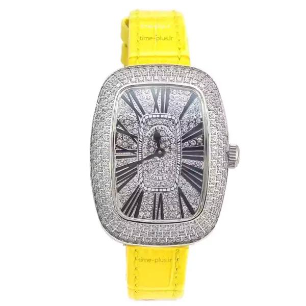 ساعت مچی زنانه فرانک مولر نقره ای