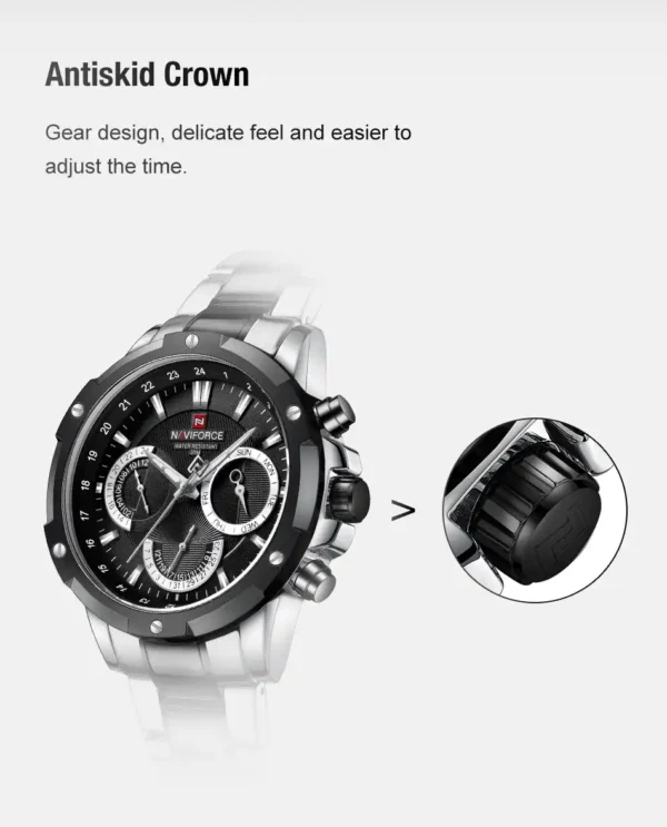 ساعت مچی مردانه نیوی فورس مدل NF9196 مشکی