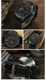 ساعت مچی مردانه نیوی فورس مدل 9074 مشکی