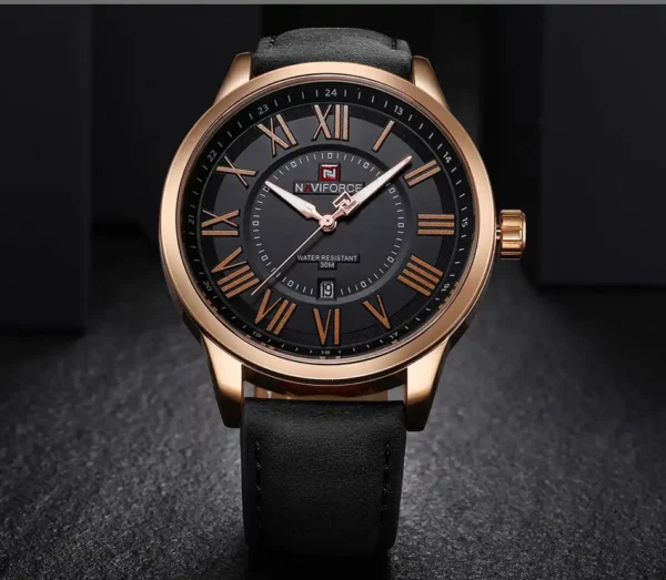 ساعت مچی مردانه نیوی فورس مدل 9126 مشکی