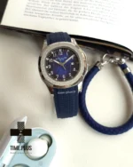 ساعت مچی مردانه پتک فیلیپ مدل آکوانات سرمه ای