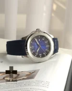 ساعت مچی مردانه پتک فیلیپ مدل آکوانات سرمه ای