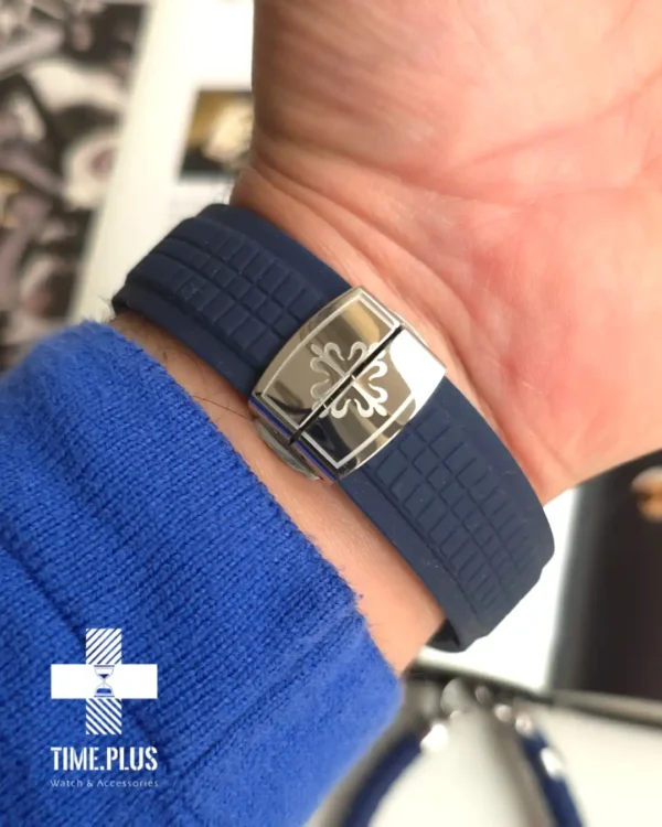 ساعت مچی مردانه پتک فیلیپ مدل آکوانات سرمه ای