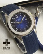 ساعت مچی مردانه پتک فیلیپ مدل آکوانات سرمه ای