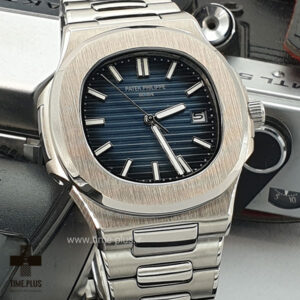 ساعت مچی مردانه پتک فیلیپ سرمه‌ای