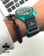 ساعت مچی مردانه امگاسواچ مدل Polar Lights مشکی سبز